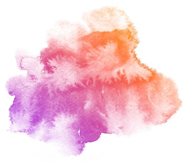 Soyut mor suluboya arkaplan.