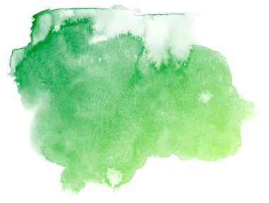 soyut yeşil suluboya arkaplan.