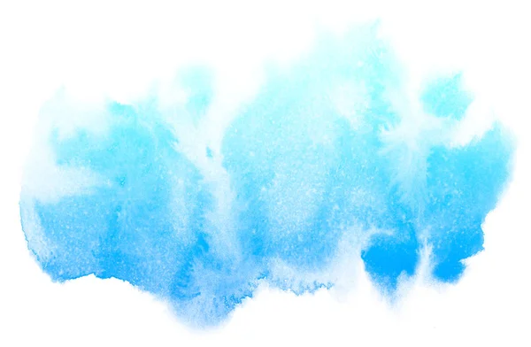 Abstract blue watercolor background. — Stock Photo, Image