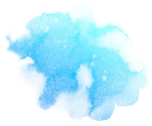 Abstract blue watercolor background. — Stock Photo, Image