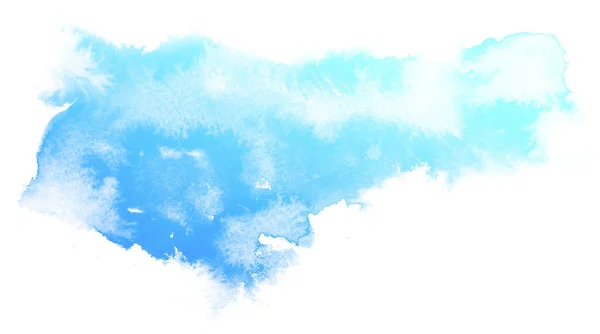 Abstract blue watercolor background. — Stock Photo, Image