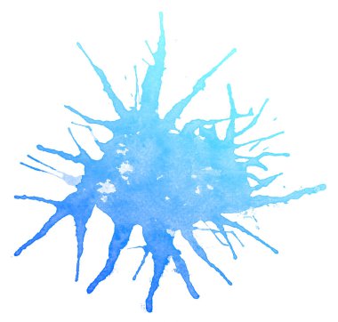 soyut mavi suluboya arkaplan.