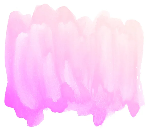 Αφηρημένη ροζ ακουαρέλα φόντο. — Φωτογραφία Αρχείου
