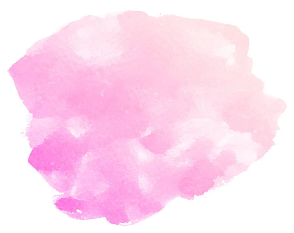 Abstraktní růžová akvarel pozadí. — Stock fotografie