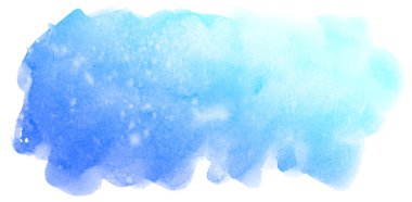 soyut mavi suluboya arkaplan.