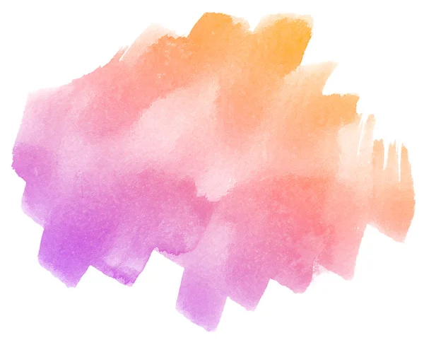 Abstraktní fialová akvarel pozadí. — Stock fotografie