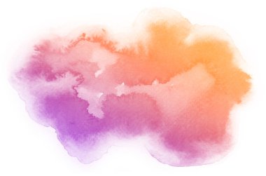 Soyut mor suluboya arkaplan.