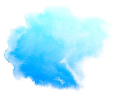 soyut mavi suluboya arkaplan.