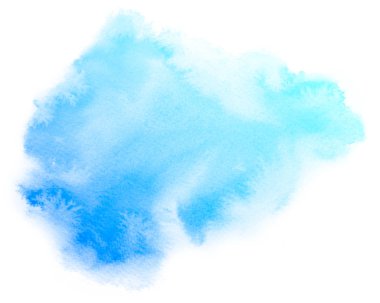 soyut mavi suluboya arkaplan.