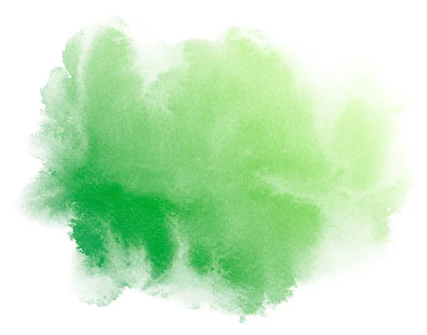 Abstract green watercolor background. — Stock Photo, Image