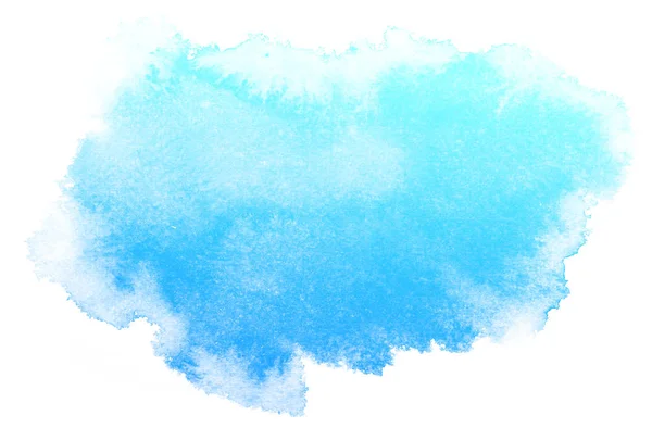 Abstract blue watercolor background. — Stock Photo, Image