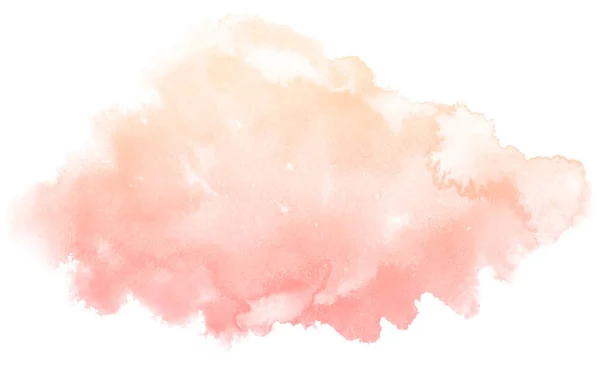Abstract cream watercolor background. Stock Image