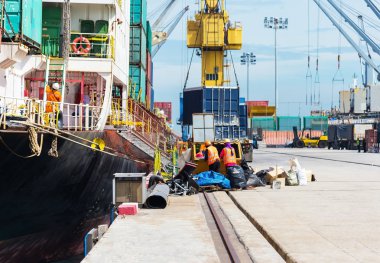 çöp toplama, bi boka yaramaz kirli ve sağlık ve sanitatio için temiz kirliliği yer alan yapmak için jobsite temizleyiciler çete tarafından çöp