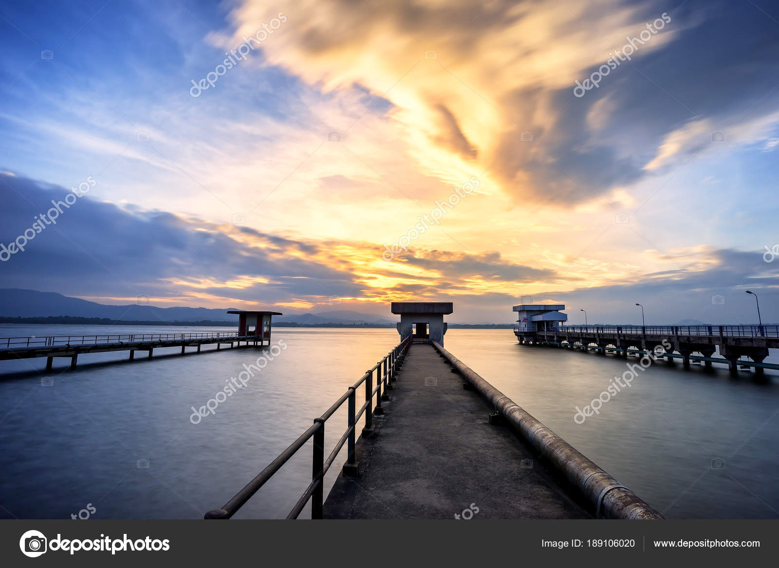 Irrigation Water Pump River Water Supply Scenery Pumping Station