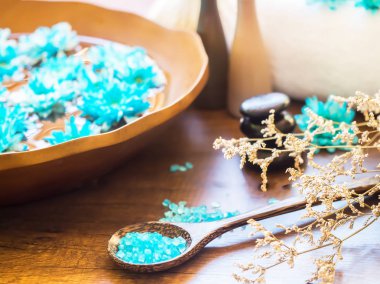 Spa ve masaj ahşap beyaz, çiçek, doğa, dinlenme, select ve yumuşak odak