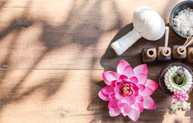 Spa tedavisi ve Masaj, Tayland, Thailand, yumuşak ve select odak