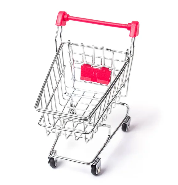 Empty shopping cart — Stock Photo, Image