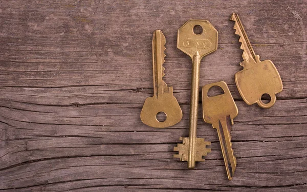 Oude gouden kaartjes — Stockfoto