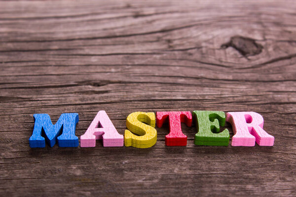 мастер слова из деревянных букв
