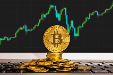 Grup ve laptop klavye üzerinde en iyi bitcoin. Kripto para birimi, bitcoin büyüme grafiği