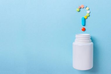 Çeşitli ilaç tıp hap, Tablet ve kapsüller sym