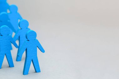 Şirketin çalışanları. İş ekibi.