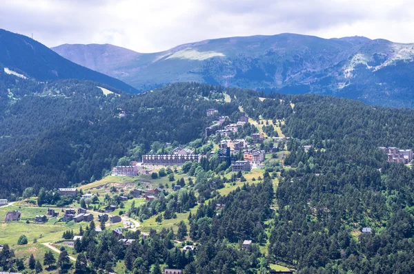 Dağ sırtı pitoresk Üstten Görünüm