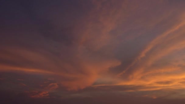 Lasso di tempo, natura, cielo — Video Stock