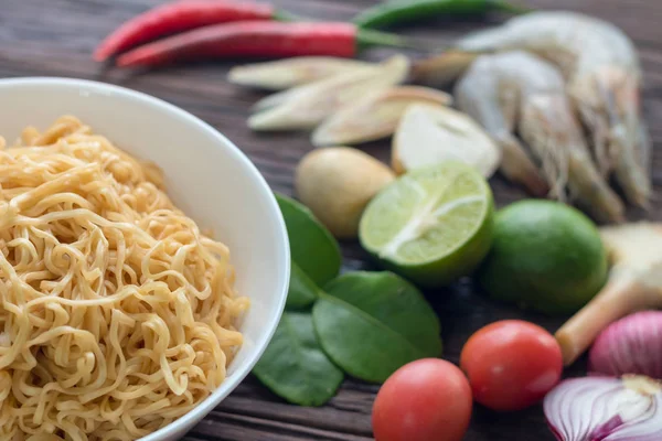 Lebensmittel, thailändisches Essen, Hintergrund — Stockfoto