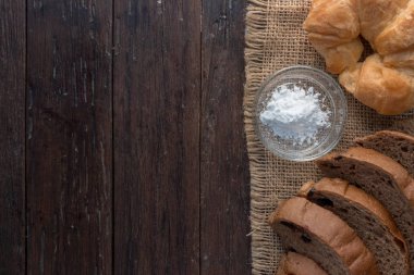 yiyecek, ekmek, sağlıklı