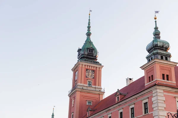 Le château royal, vieille ville de Varsovie, Pologne. Capitale de Pologne — Photo