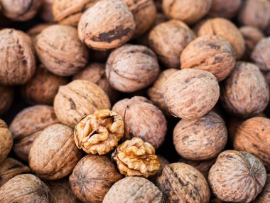 Doğal ceviz arkaplan deseni dokusu