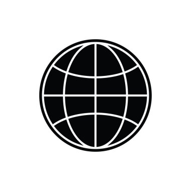 Sembol siyah beyaz vektör illüstrasyon