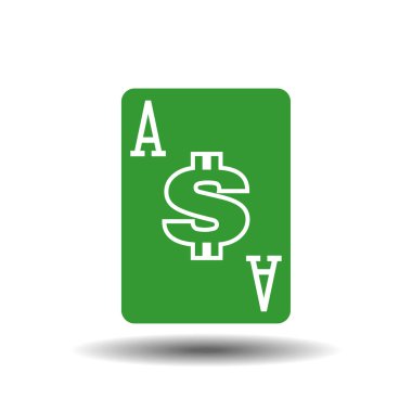 Dolar vektör çizim ası