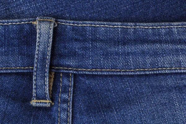 Mønstret blå jeans - Stock-foto