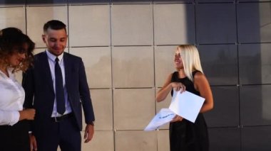 İş takım patron astları merkez ofis tartışmak
