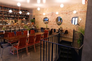 Çünkü tasarım fikirleri trendy kafe ya da Restoran yakalama çubuğu.