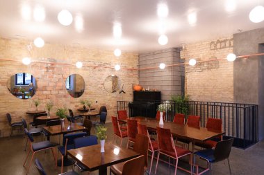 Çünkü tasarım fikirleri trendy kafe ya da Restoran yakalama çubuğu.