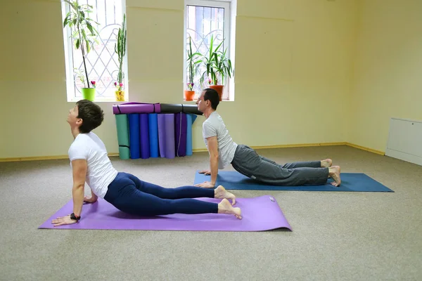 Yogini meditates in augmented reality