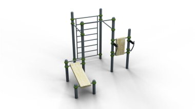 sokak spor 2 raf 3d çizim render