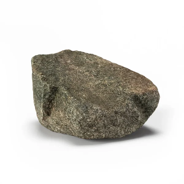 Großer Felsstein isoliert auf weißem Hintergrund 3D-Rendering — Stockfoto