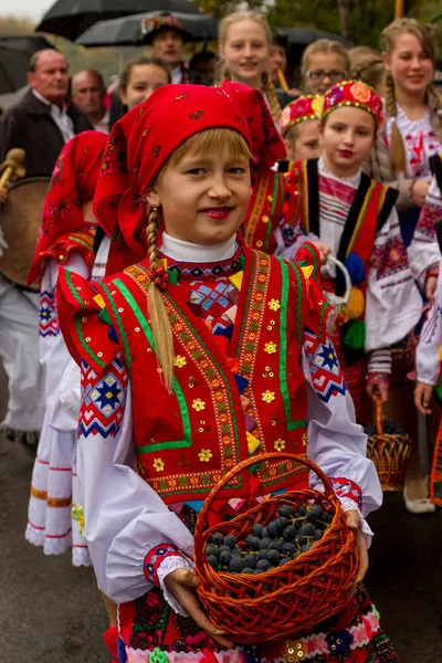 Etnofestival Bobovischanske Grono-2016 in regio Zakarpattya — Stockfoto