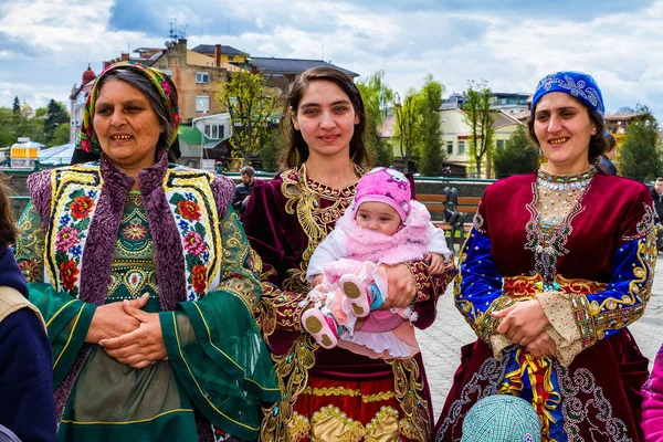 Міжнародний день Рома відзначався в Ужгороді — стокове фото