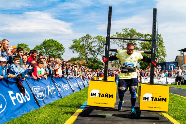 First round of the strongman Cup of Ukraine took place in Storoz