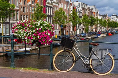 Bir gün romantik Amsterdam, Hollanda