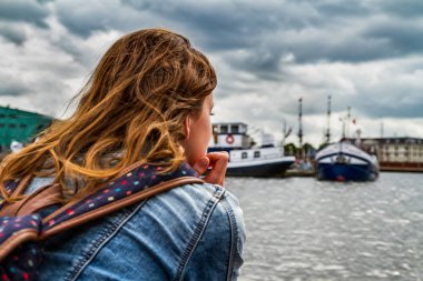 Bir gün romantik Amsterdam, Hollanda