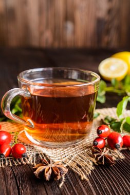 Limonlu çay kuşburnu