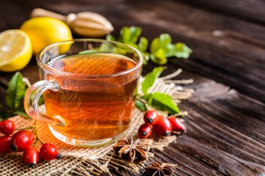 Limonlu çay kuşburnu