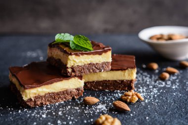 Geleneksel Kanada Nanaimo Bar