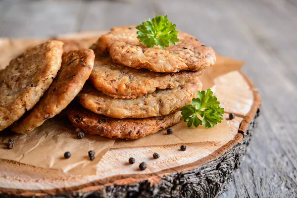 Fritters din biscuiți și varză acră — Fotografie, imagine de stoc